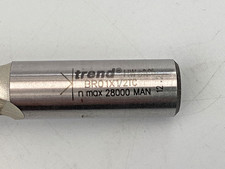 Trend Router Bit 1/2" Shank TCT Two Flute Straight Worktop Cutter 12.7mm x 50mm