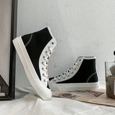 NEW HI TOP OLD SCHOOL CANVAS