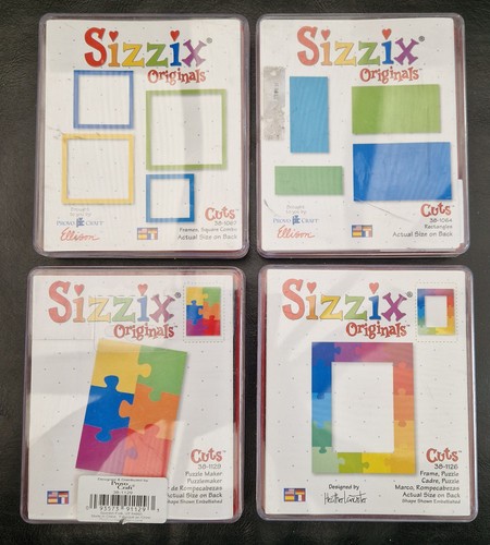 Four sizzix original - sizzix, red