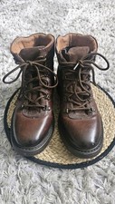 Men's Brown Leather Boots Size 7 ( ZARA)