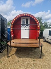 Gypsy Bowtop Caravan - 2 double beds - Glamping Unit