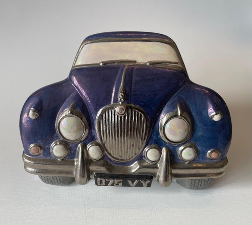 Jaguar car ceramic - ceramic, ornament