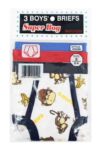 Boy briefs a pack - in,