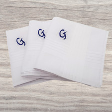 Letter Initial Monogram - Mens