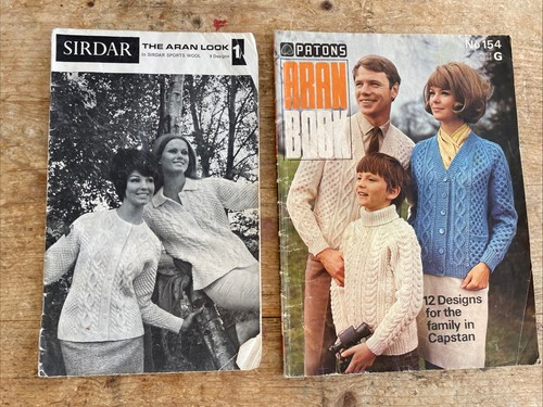 Vintage aran knitting - 60’s,