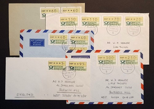 Germany stamps 1981 1982 - , 1992