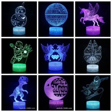 Creative 3D LED Night Light