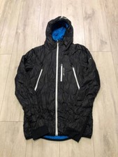 Men's ORTOVOX Piz Boe Swisswool Black Jacket Hooded Insulated Size S Great