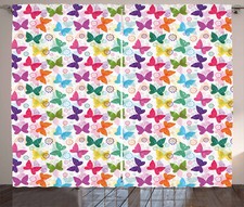 Butterfly Curtains Vibrant