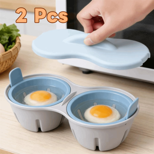 Egg cooker boiler double cup - egg,