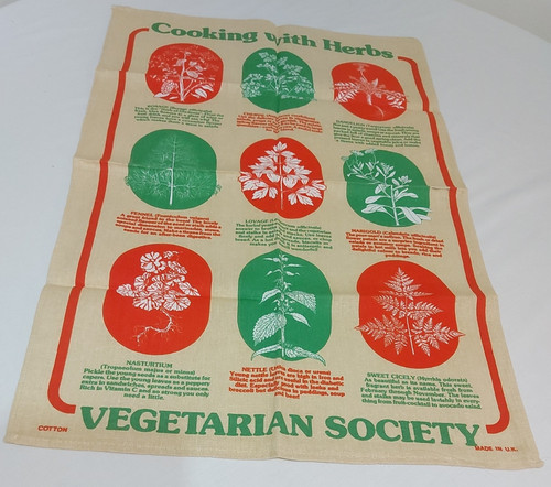Vintage vegetarian - vintage, 70's