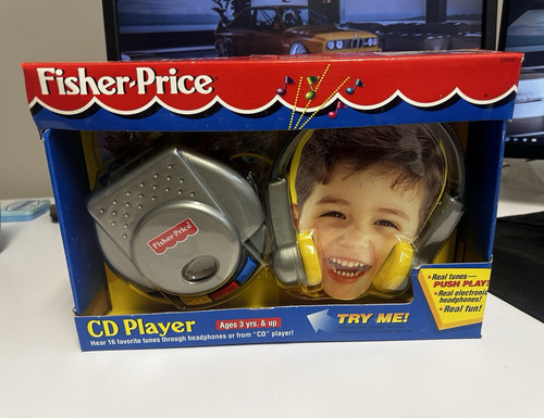 Fisher price player musical - cd,