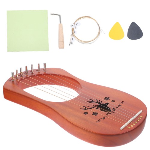 Set wooden lyre harp - 1,