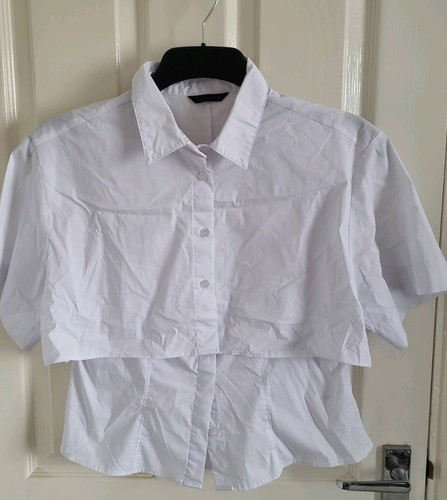 Zara size white layered - white,