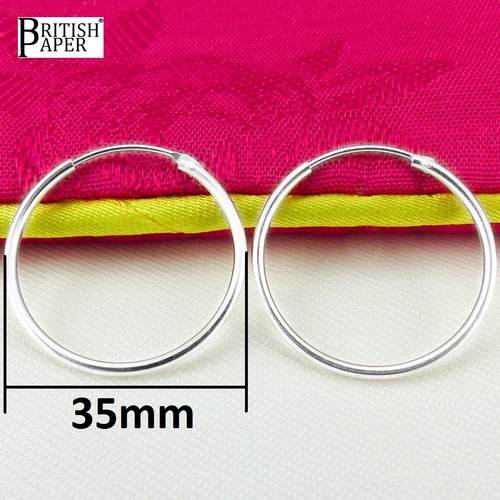 925 sterling silver hoop - 925,