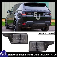 PAIR SEQUENTIAL LED SMOKED REAR TAIL LIGHT LAMP FOR RANGE ROVER SPORT L494 13-20