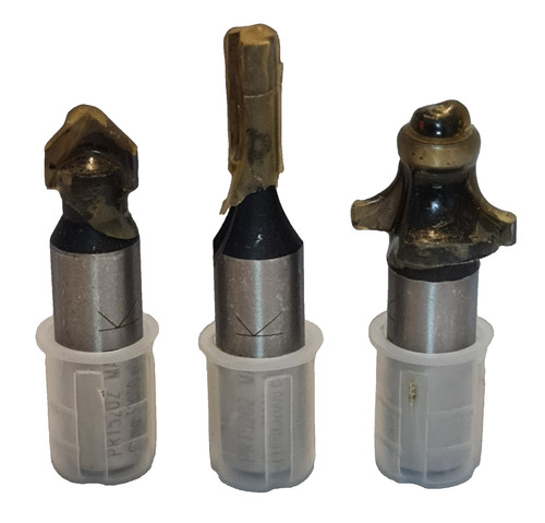 Router bits job lot - router,