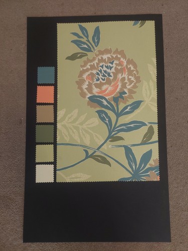 Vintage original 1970s textile - vintage,