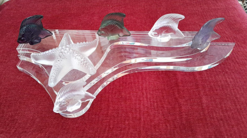 Lalique crystal angel - crystal, 5