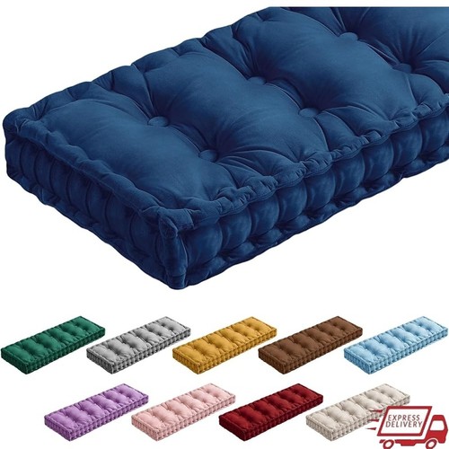 Tufted velvet bench - velvet, cushion
