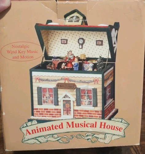 Animated musical house - animated,