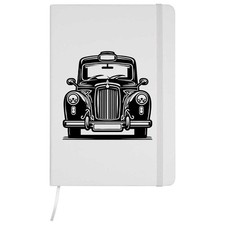 A5 'Black Cab Taxi' White