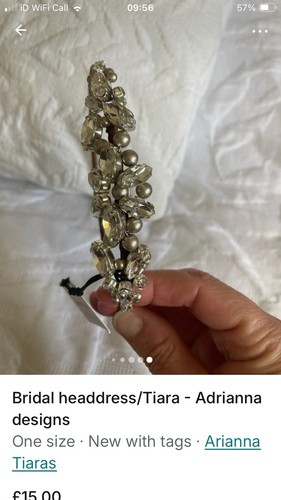 Arianna tiaras bridal headress - tiaras,