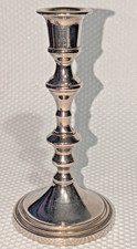 Silver Chrome Candlestick 15.5
