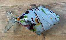 Murano Vintage Glass Fish Ornament 25cms