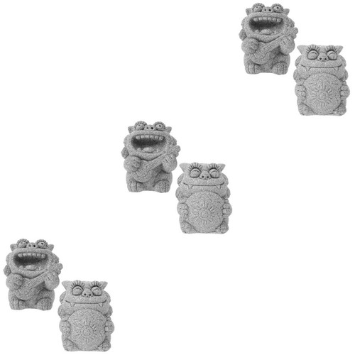 6pcs durable sandstone mini - 6pcs,