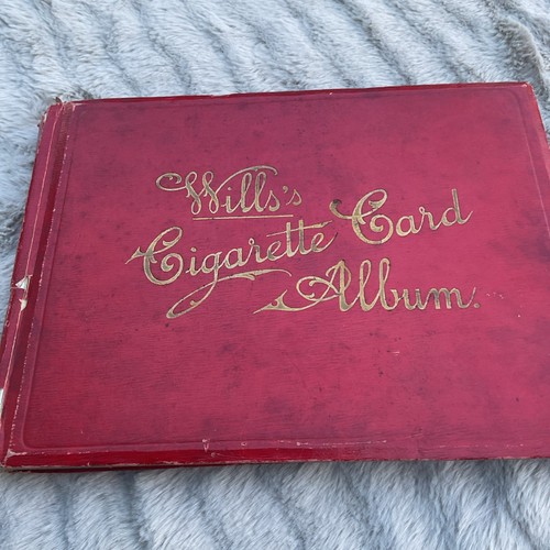 Wills cigarette card album - cigarette,