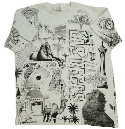 Vintage las vegas shirt size - vegas, t