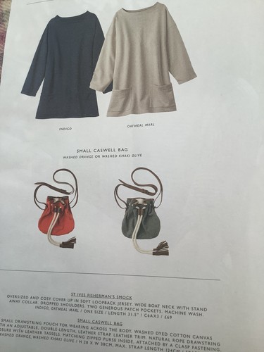 Toast small drawstring cross - small, drawstring,