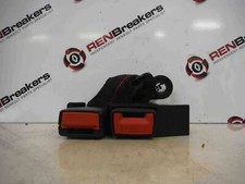 Renault Clio MK3 2005-2012 OSR Drivers Rear Seat Belt Buckle Clasp Anchor RED