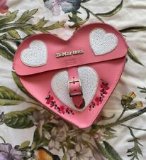 DR MARTENS PINK LOVE HEART BAG RARE CROSSBODY BAG EXCELLENT CONDITION