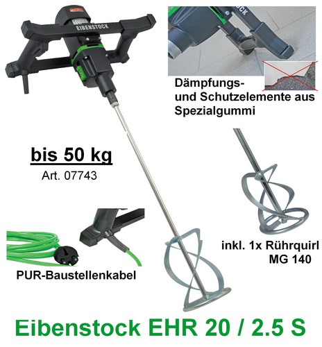 Eibenstock mixer ehr 6 - ehr, 20/2.6
