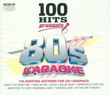 100 Hits Presents: 80's Karaoke - Various Artists CD U2VG The Cheap Fast Free