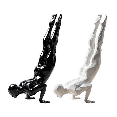 Pack yoga statues - yoga,