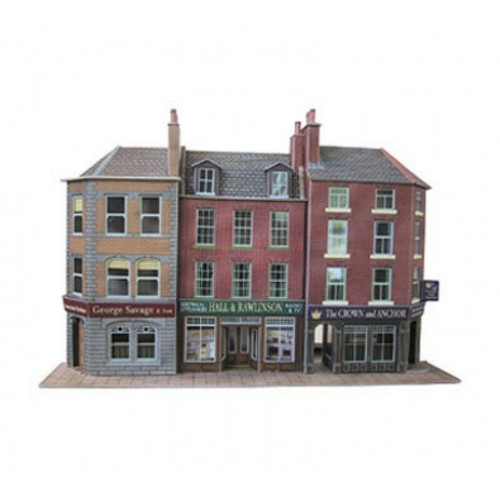 Low relief pub - shops, oo/ho