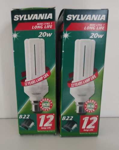 20w sylvania stick - (=100w),