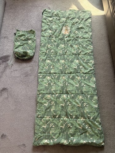 Kids green camouflage sleeping - kids,