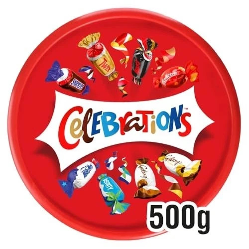 Celebrations chocolate tub - celebrations,