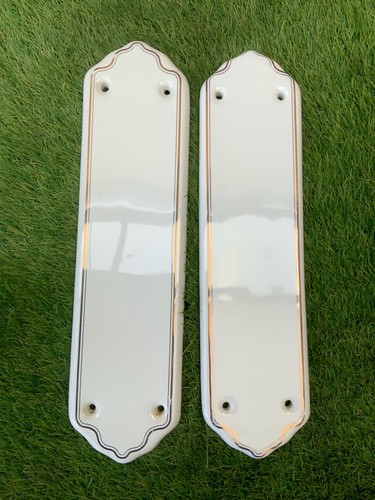 Vintage porcelain door finger - door,