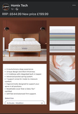 Hypnia hybrid supreme Mattress 150x200cm 