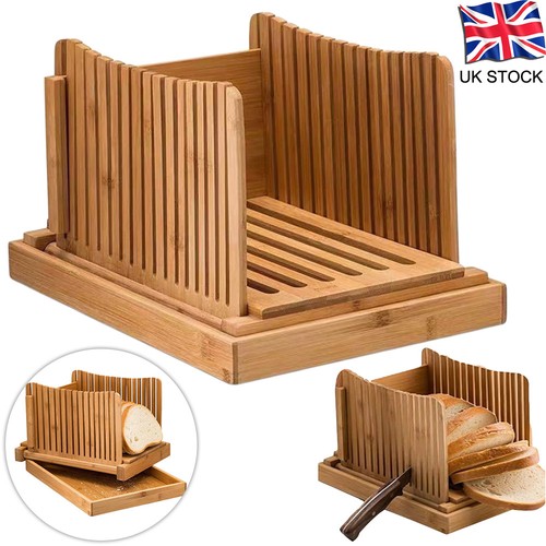Bamboo bread slicer - bamboo,