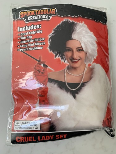 Cruella wig dalmations fancy - dalmations,