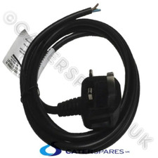 13A UK PLUG BLACK MAINS POWER