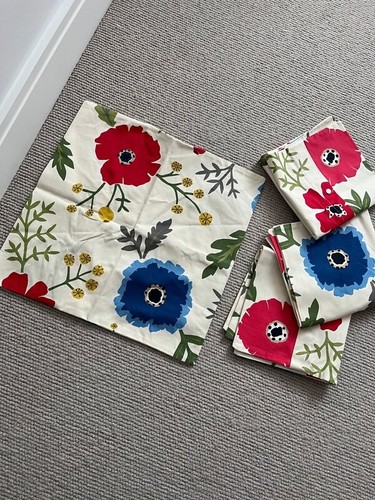 Set poppy floral - 4,