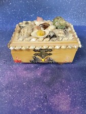 Vintage Seashell Trinket Box