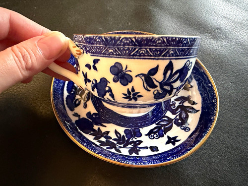 Antique coalport blue - antique, &